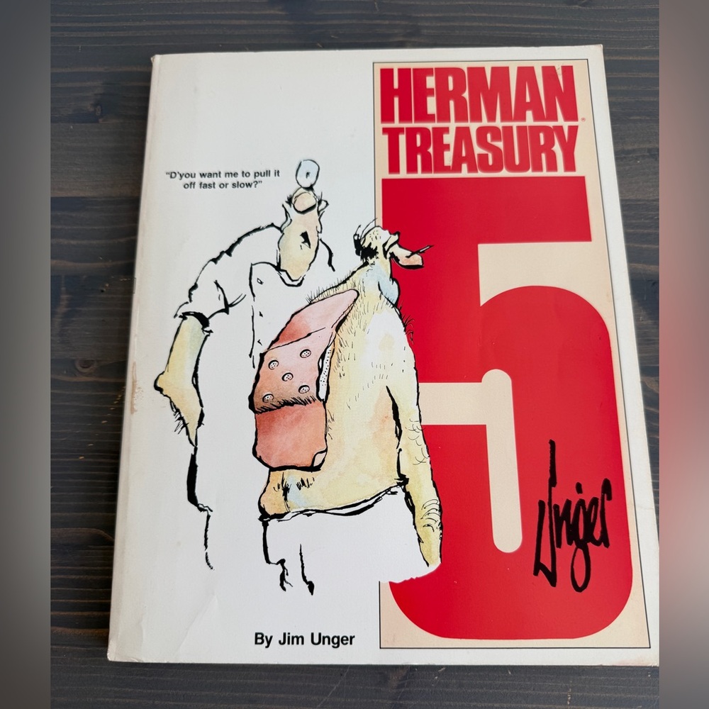 Vintage Herman comic book 
Treasury 5